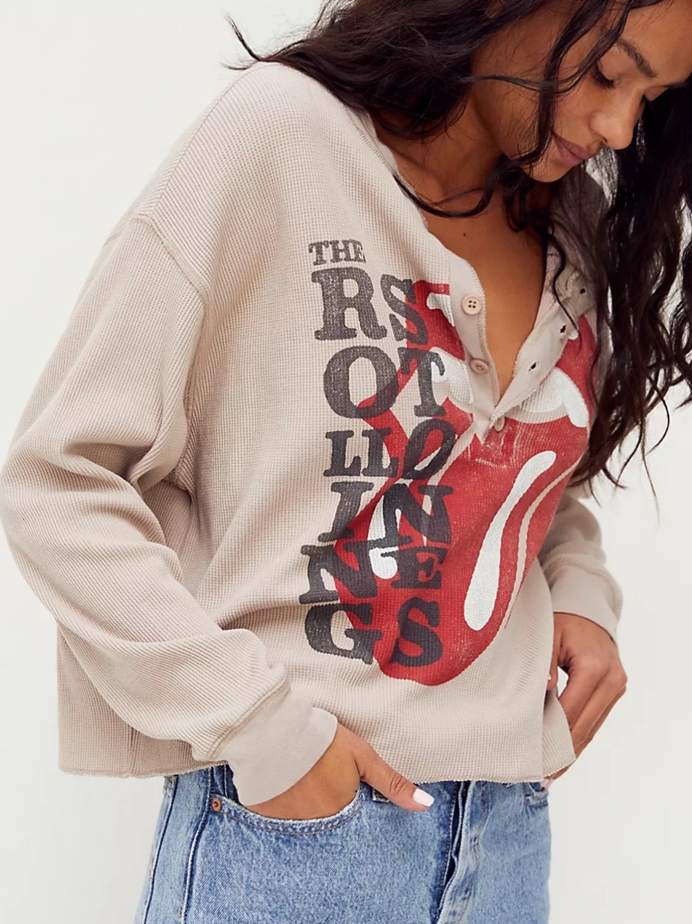 Daydreamer Rolling Stones Thermal Top